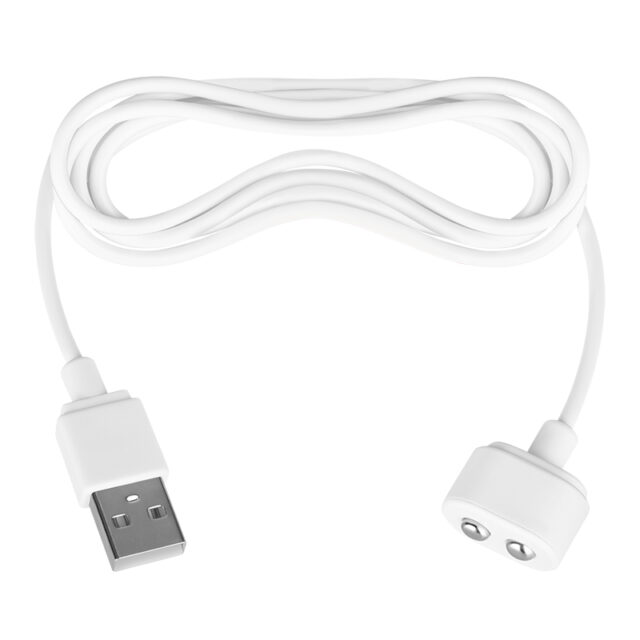 Satisfyer USB charging cable i hvid