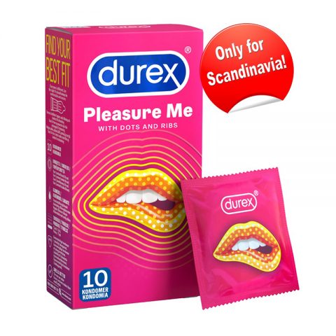 Durex Pleasure me med knobber og riller