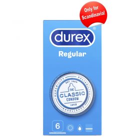 Durex Regular kondomer 6 stk
