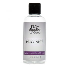 Fifty Shades of grey play nice vanilje massage olie