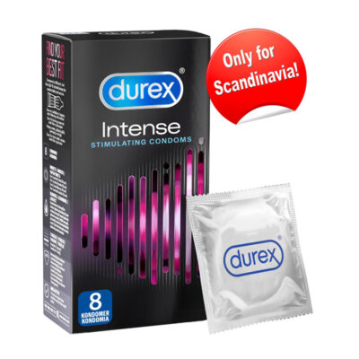 Intense stimulation durex kondomer