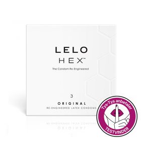 Lelo Hex Kondomer 3 stk