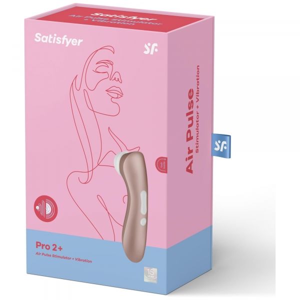 Satisfyer Pro 2 vibration kasse Satisfyer Pro 2+ Vibration Klitoris Stimulator - TESTVINDER