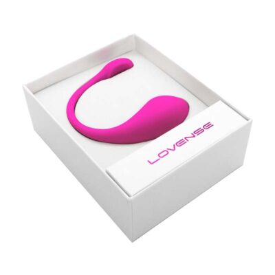 lovense lush 2 app styret vibrator æg i pink æske