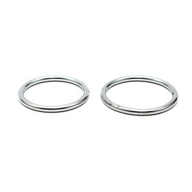 Metal Penisring med 2 ringe