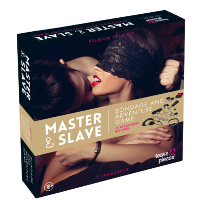 Tease & Please - Master & Slave Bondage Game Beige i æske