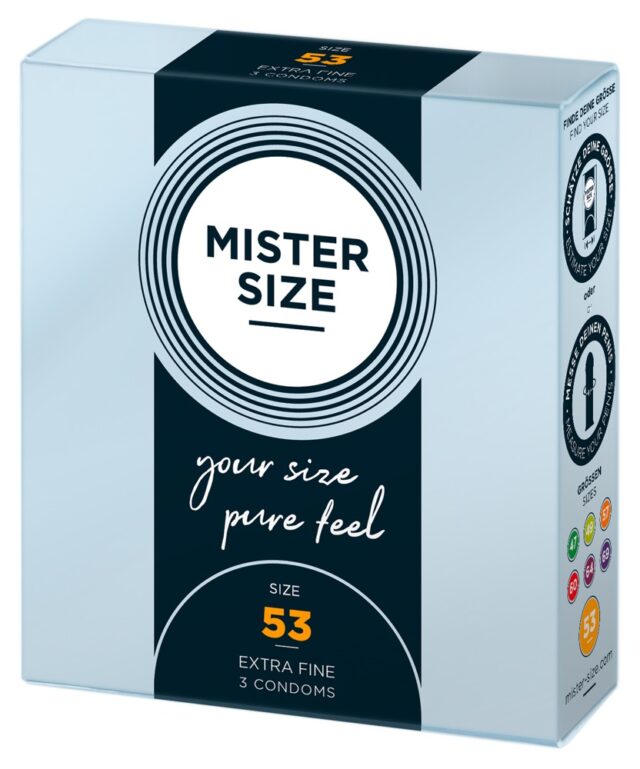 04136900000 nor b mister size 53 mm kondomer - 3 stk