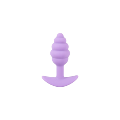 cuties mini butt plug lilla er en silikone butt plug